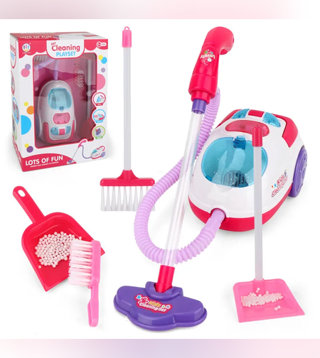 שואב אבק סימולצי לילדים עם אור+קול