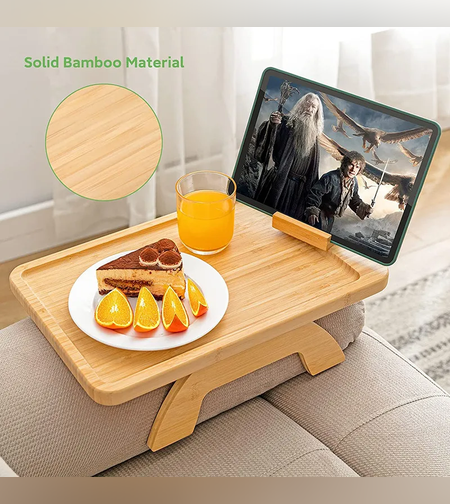 מגש במבוק מתקפל נייד