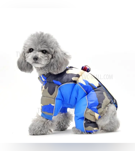 מעיל חורף עמיד למים לחיות מחמד כלב מידה 14