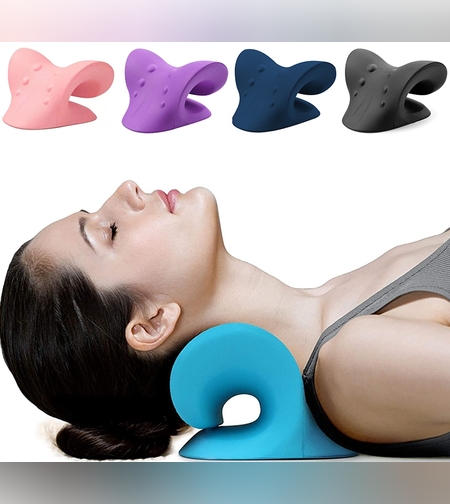 כרית צוואר כתף מרגיעה כירופרקטיקה צווארי