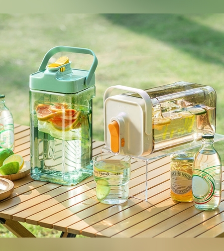 מיכל איחסון 3.5 ליטר למשקאות קרים עם ברז מזיגה