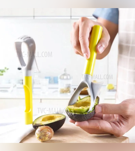כלי רב תכליתי קולפן פירות אבוקדו אגס תפוח