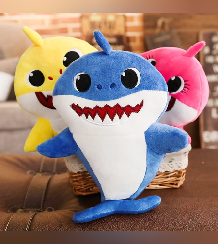 סט של 3 בובות אצבע מקטיפה