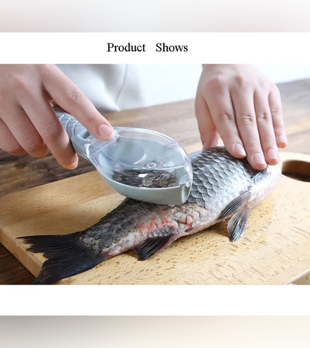 מנקה קשקשי דגים