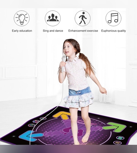 מחצלת ריקוד ושירה אלקטרונית לילדים