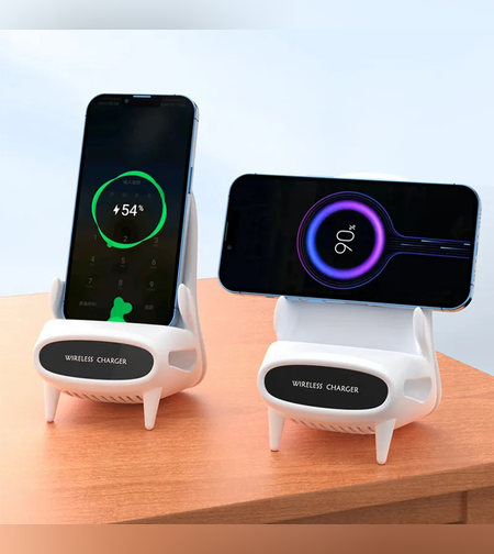 מחזיק טלפון מיני כיסא נייד+ מטען חכם