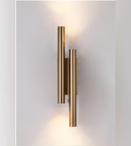 הרמוניה | גוף תאורה קיר מודרני בעיצוב צינורות (4000K)