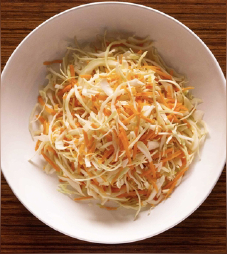 Natural cabbage and carrot salad (500 ml)
