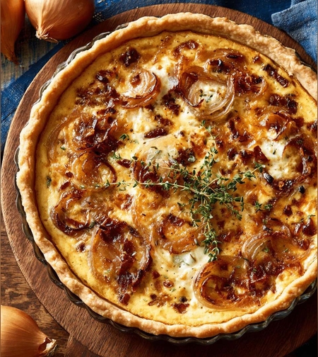 Caramelized Onion Quiche