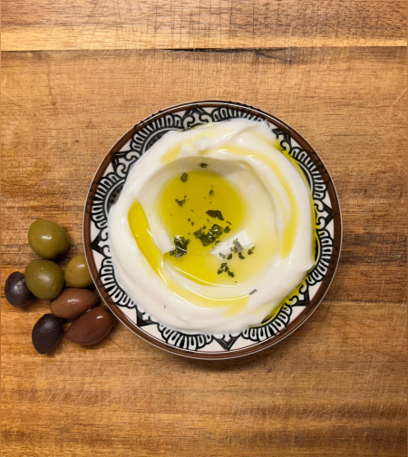 Vegan labneh cheese (about 250 g)