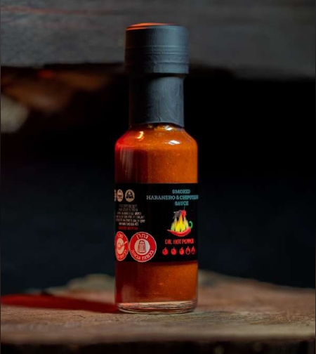 habanero and smoked chipotle sauce