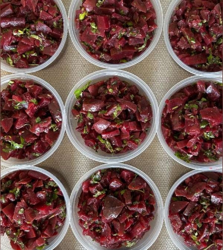 Cooked beetroot salad (500 ml)
