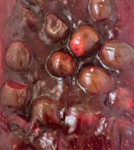 Pickled baladi eggplants