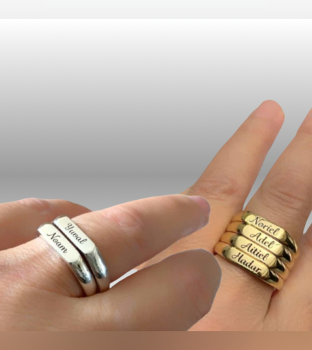 טבעת משפחה שמות ילדים