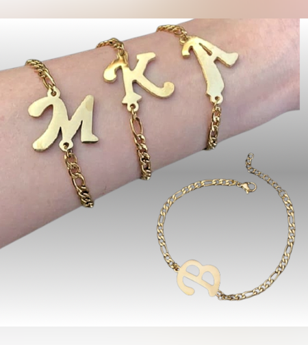 צמיד גורמט בשילוב אות