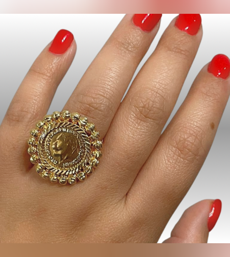 טבעת לירה בעיצוב מיוחד