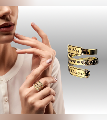 טבעת משפחה 2 שמות