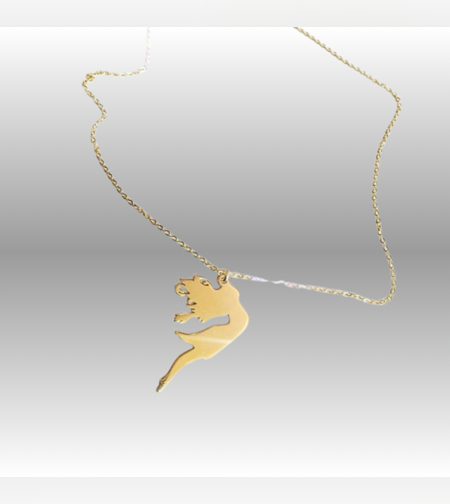 שרשרת בלרינה עדינה