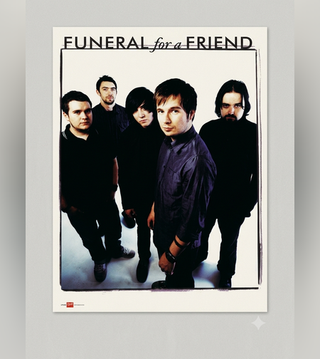פוסטר מקורי של להקת הרוק Funeral for a Friend (Pyramid International)