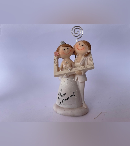 פסלון דקורטיבי בנושא חתונה