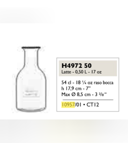 בקבוק/קנקן (Carafe) מדגם H4972 50,
