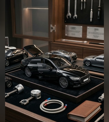 רכב מתכתי יוקרתי מכונית מיניאטורית | דגם מתכת לאספנים עם דלתות נפתחות