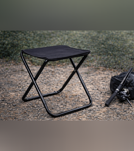 שרפרף מתקפל עם תיק אחסון | שרפרף שטח נייד לקמפינג, טיולים ודיג