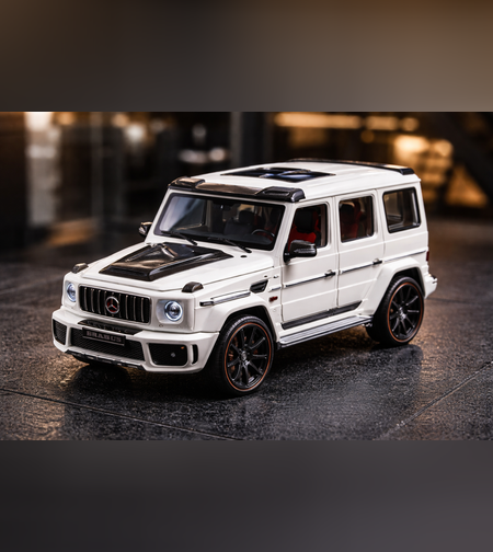 דגם רכב מתכתי Mercedes Brabus 800 G-Class | מכונית צעצוע יוקרתית | בהדמיה לרכב אמיתי