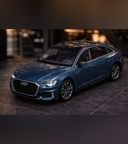 דגם רכב מתכתי Audi יוקרתי | מכונית מיניאטורית | בהדמיה לרכב אמיתי