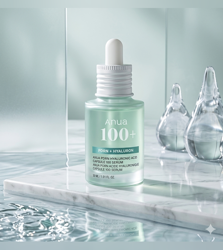 Anua 100+ PDRN Hyaluronic Acid: סרום הפלא לשיקום והצערת העור