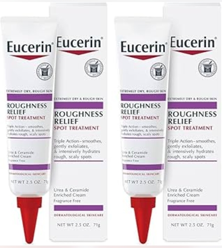 Eucerin Roughness Relief Spot Treatment – קרם טיפול נקודתי (פעולה משולשת) לעור יבש במיוחד, מחוספס ומתקלף – 71 גרם