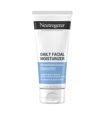 Neutrogena Daily Facial Moisturizer – קרם לחות פנים יומיומי לעור רגיש ללא בישום (100 מ