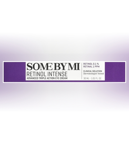 SOME BY MI Retinol Intense Advanced Triple Action Eye Cream – קרם עיניים רטינול אינטנסיבי לפעולה משולשת (30 מ