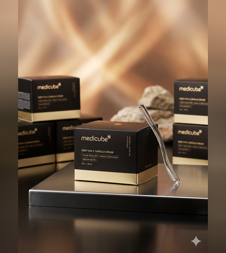 Medicube Deep Vita C Capsule Cream – קרם כמוסות ויטמין C להבהרה והצערת העור