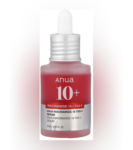 Anua Niacinamide 10% + TXA 4% Dark Spot Correcting Serum – סרום הבהרה קוריאני עוצמתי (30 מ