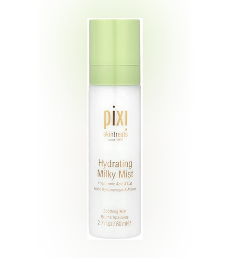 Pixi Hydrating Milky Mist – תרסיס לחות חלבי מרגיע (עם חומצה היאלורונית ושיבולת שועל) – 80 מ