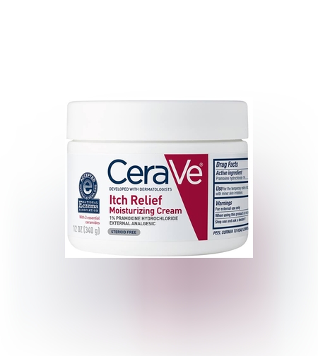 🔴 CeraVe Itch Relief Moisturizing Lotion - תחליב לחות להקלה על גירויים 🔴
