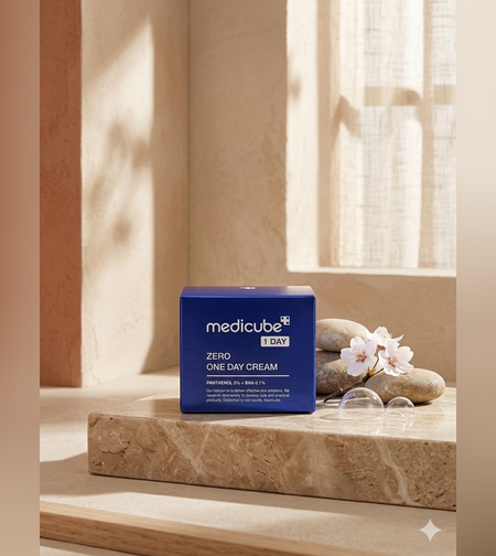 Medicube Zero One Day Cream – קרם יום לתיקון נקבוביות וחידוש העור ביום אחד