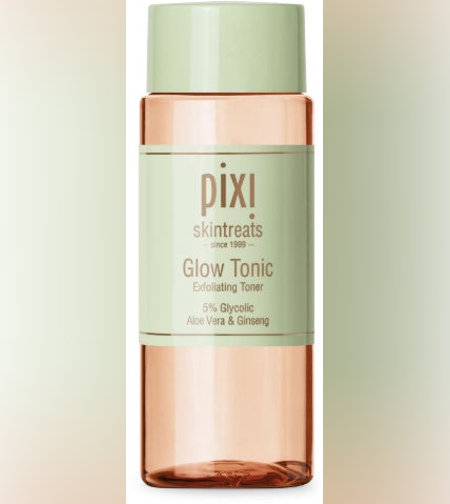 Pixi Glow Tonic Exfoliating Toner – מי פנים גלואו טוניק (פילינג חומצה גליקולית 5%) להארת העור בגרסה הקלאסית – 250 מ