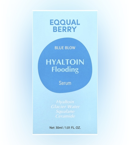 EQQUALBERRY Blue Blow Hyaltoin Flooding Serum – סרום 