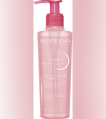 ג'ל ניקוי מיסלרי מרגיע לעור רגיש Bioderma Créaline Gel moussant (200 מ