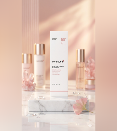Medicube PDRN Pink Tone Up Sun Cream SPF 50+ PA++++