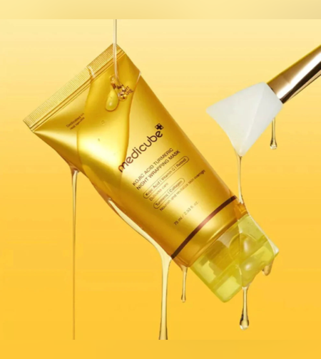 ✨ מסכת עטיפה לילית Medicube Kojic Acid Turmeric -