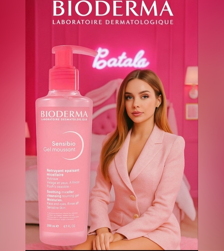 BIODERMA Sensibio Gel Moussant – ג'ל ניקוי מוס מרגיע לעור רגיש