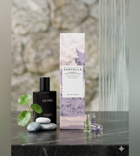 SKIN1004 Madagascar Centella Poremizing Deep Cleansing Foam – סבון פנים לניקוי עמוק וצמצום נקבוביות