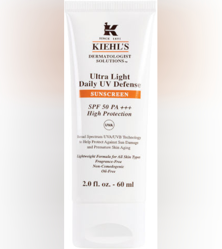 קרם הגנה יומי אבטחה גבוהה Kiehl's Ultra Light Daily UV Defense (SPF 50 PA+++ / 60 מ