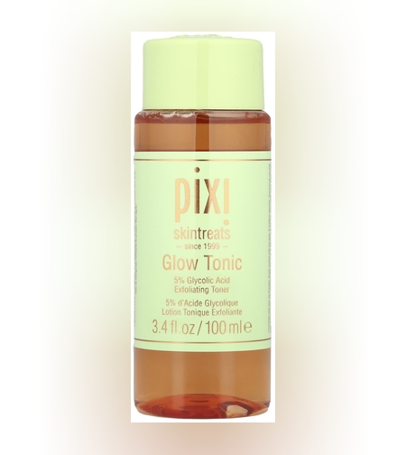 Pixi Glow Tonic 5% Glycolic Acid Exfoliating Toner – מי פנים גלואו טוניק (פילינג עדין) להארת העור – 100 מ