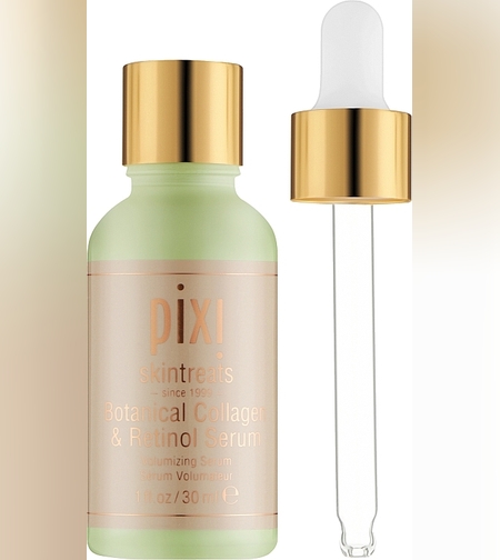 Pixi Botanical Collagen & Retinol Serum – סרום קולגן בוטני ורטינול למיצוק ועיבוי העור (Volumizing Serum) – 30 מ
