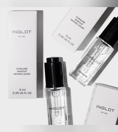 נוזל ערבוב והחייאת איפור Inglot Duraline (9 מ