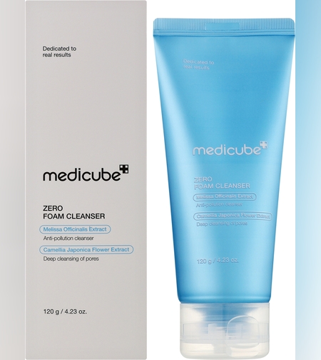 קצף ניקוי פנים לטיהור עמוק medicube Zero Foam Cleanser (120 גרם)